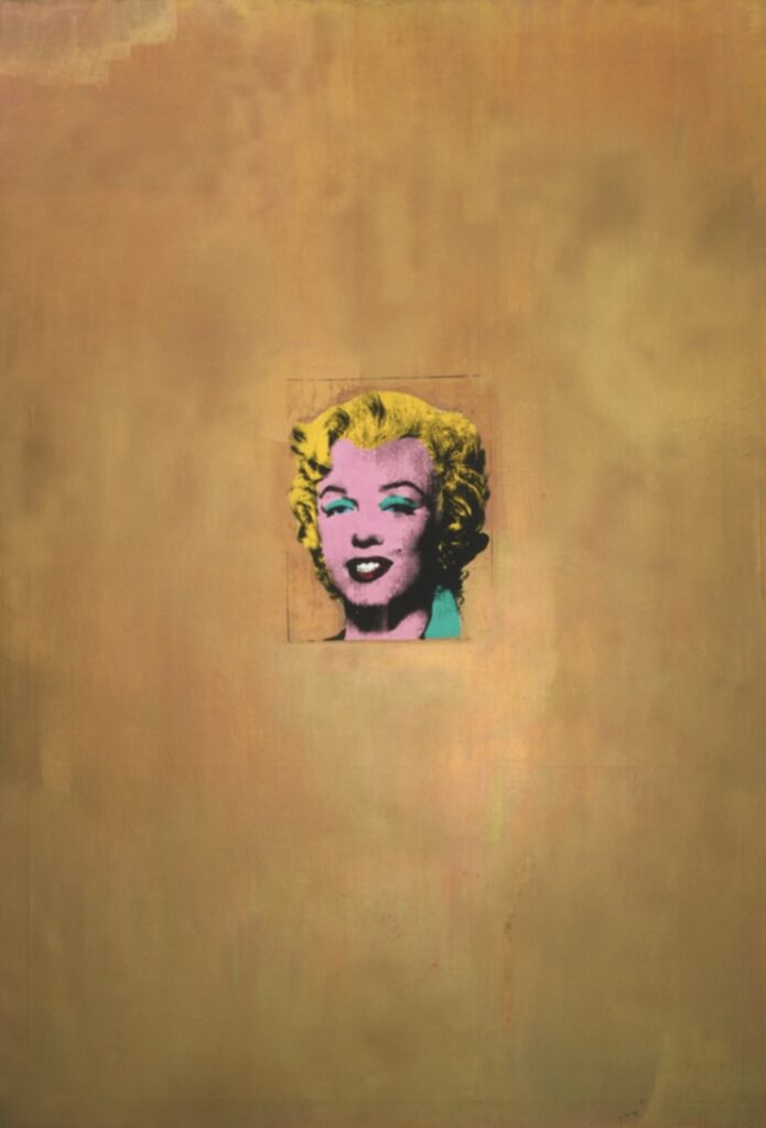 Gold Marilyn Monroe (1962) By Andy Warhol