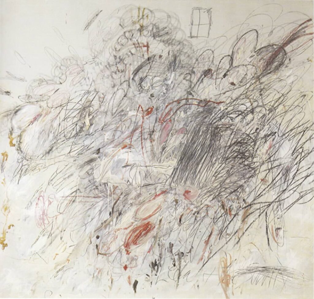 Leda and the Swan (1962) by Cy Twombly