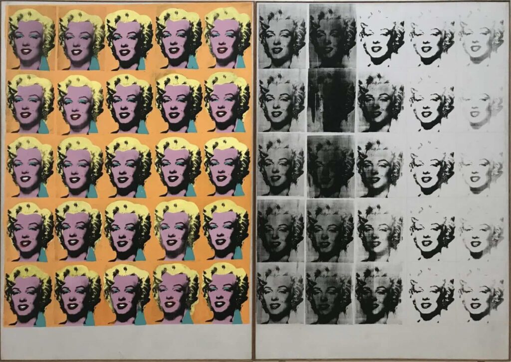 Marilyn Diptych (1962) By Andy Warhol