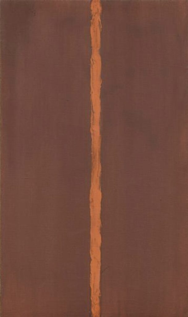 Onement I (1948) by Barnett Newman