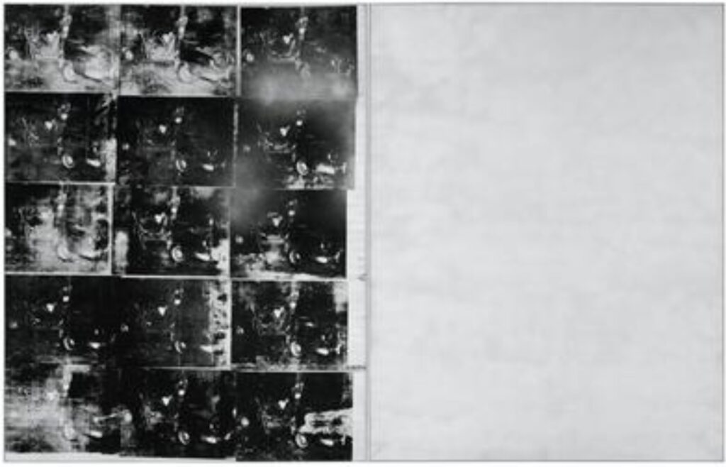 Silver Car Crash (Double Disaster) (1963) By Andy Warhol