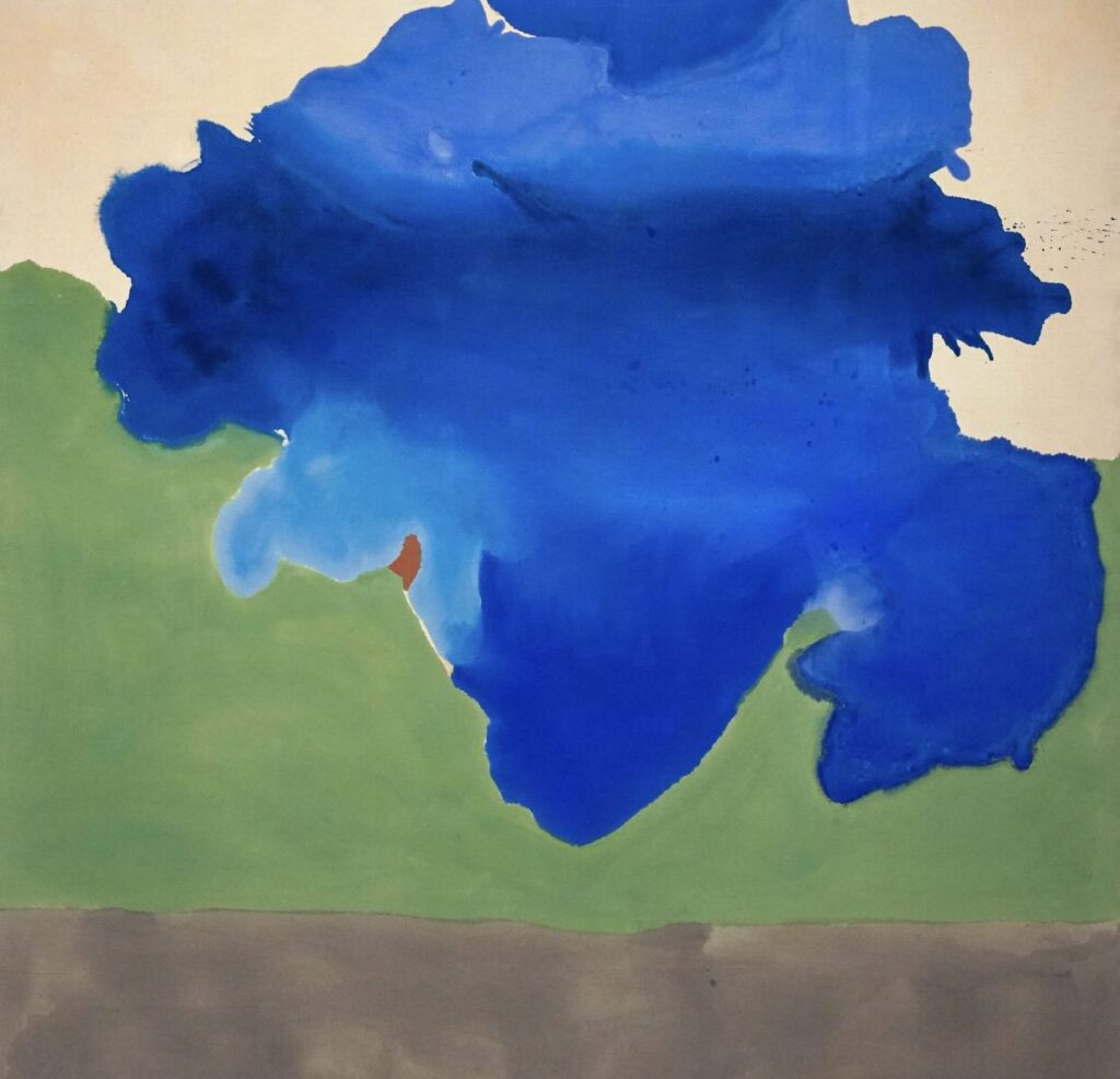 The Bay (1963) by Helen Frankenthaler