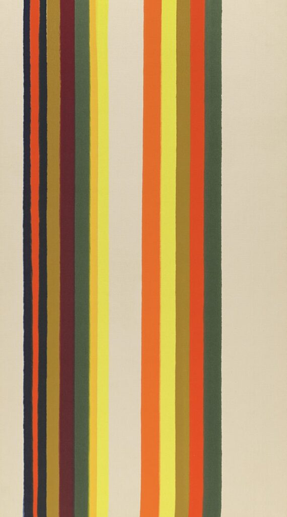 Yellow Band (1961) by Morris Louis