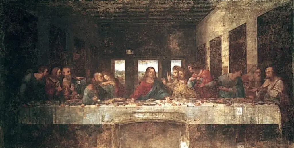 The Last Supper (1495-1498) By Leonardo da Vinci