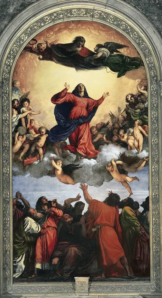 Assumption of the Virgin (1516-1518) By Titian