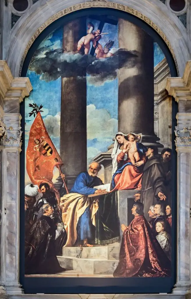 Pesaro Madonna (1519-1526) By Titian