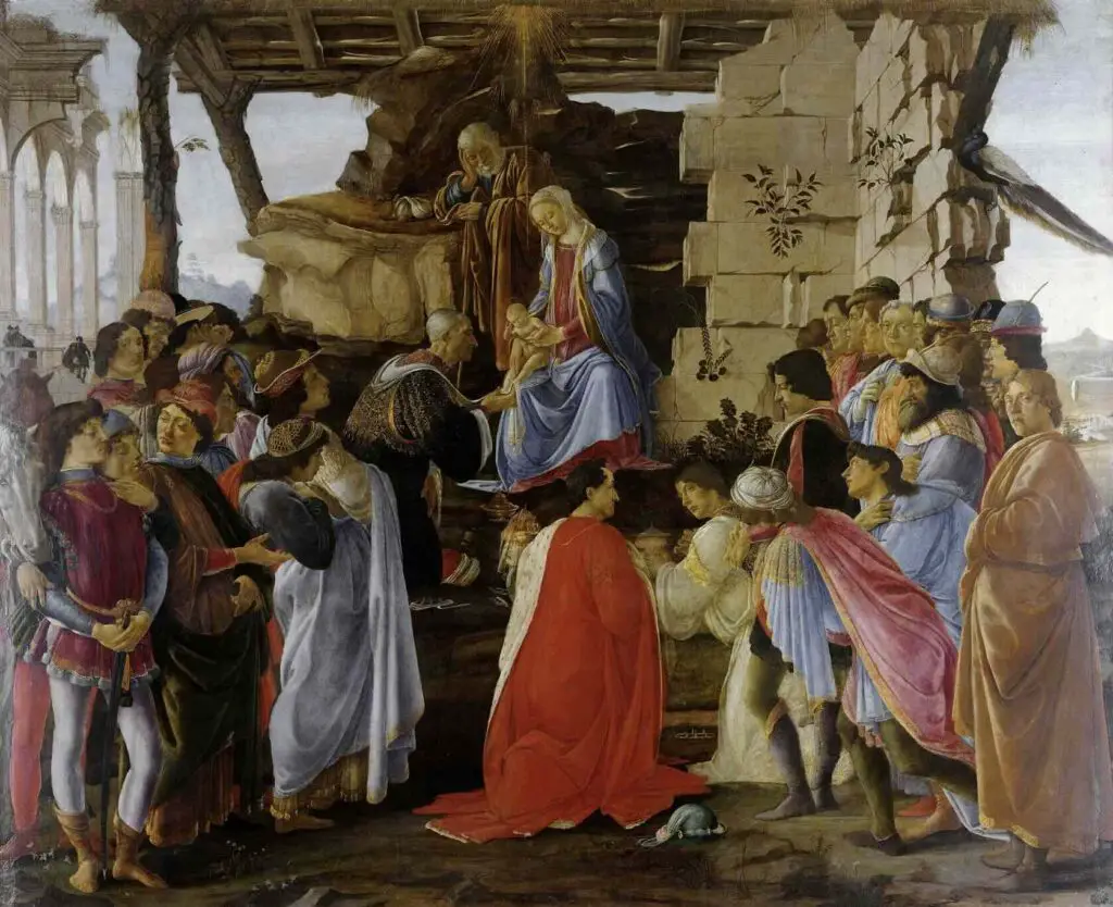 The Adoration of the Magi (c. 1475) By Sandro Botticelli