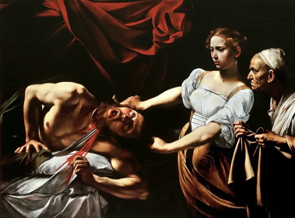 Judith Beheading Holofernes (1598-1599) By Caravaggio