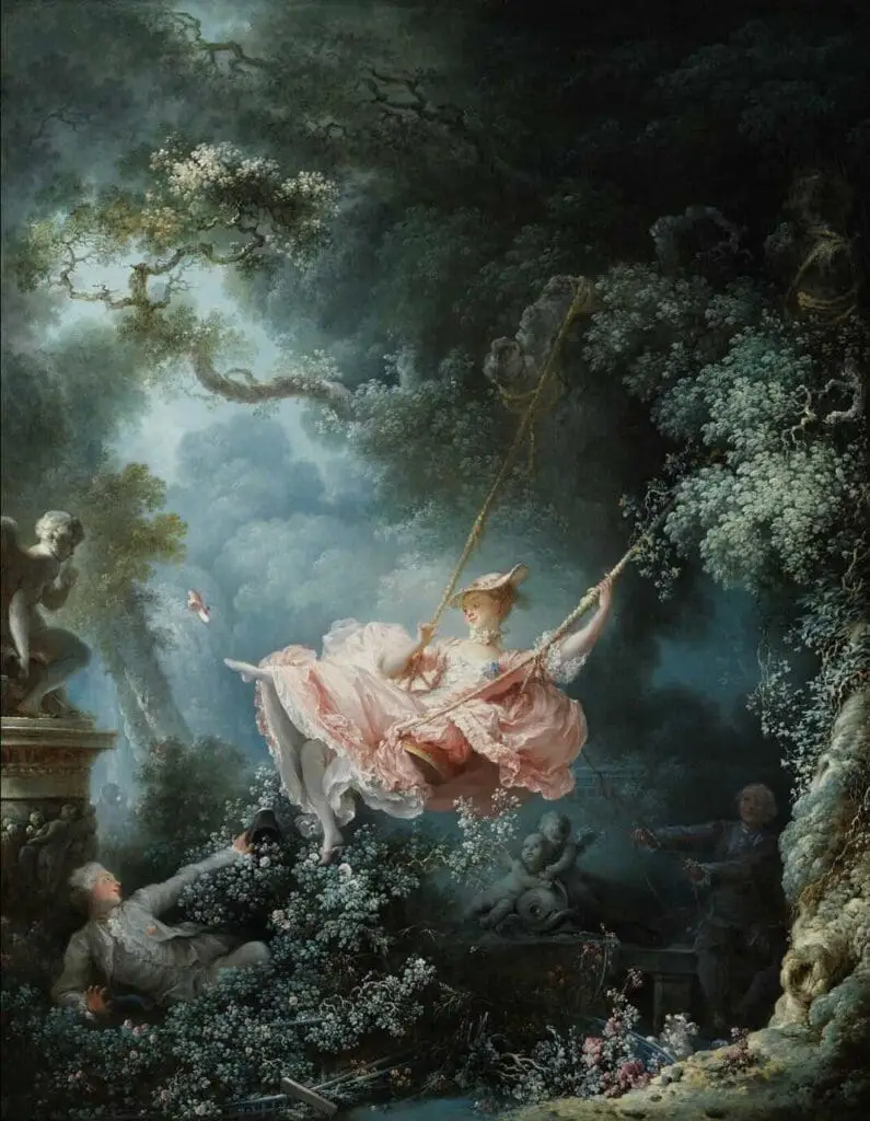 The Swing (1767-68) By Jean-Honoré Fragonard