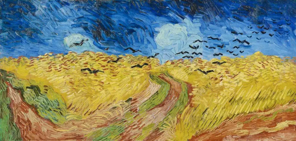 Wheatfield with Crows (July 1890) By Vincent van Gogh