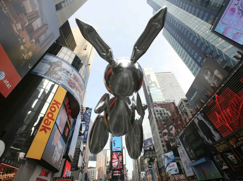 Rabbit into a Macy's By Jeff Koons