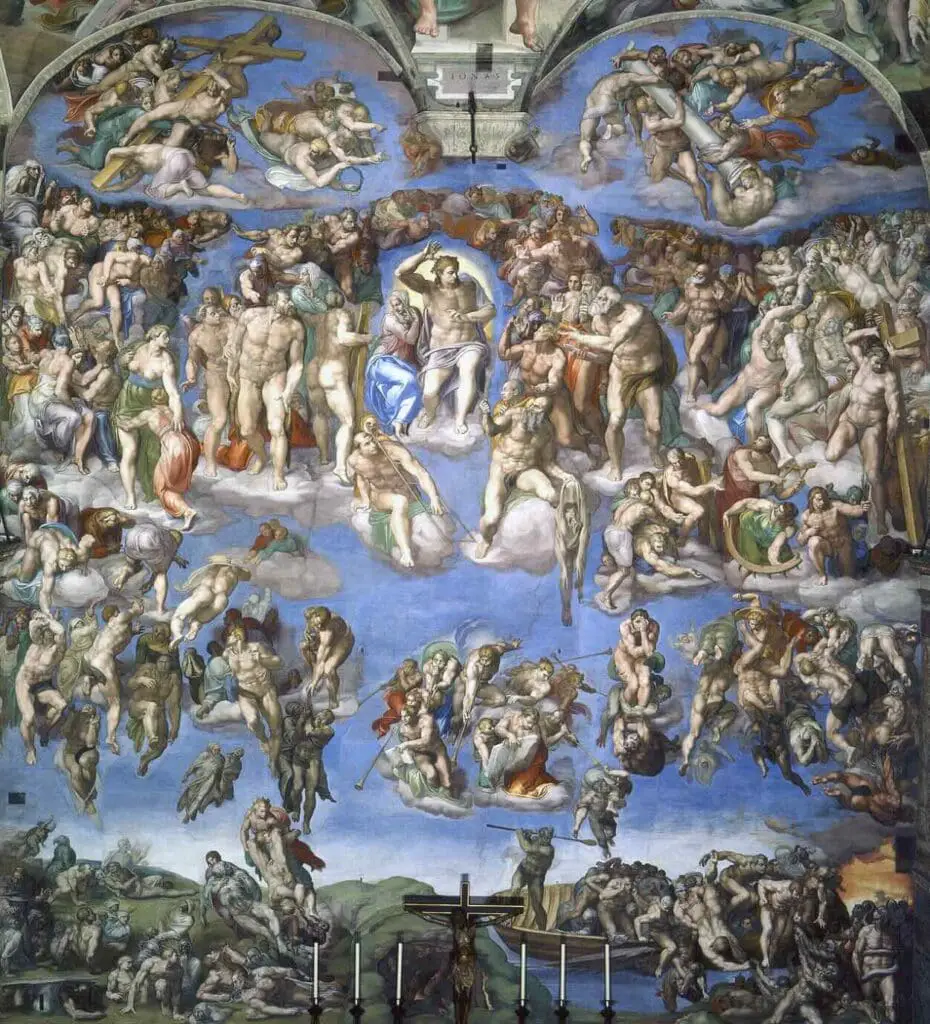 The Last Judgment (1536–1541) By Michelangelo