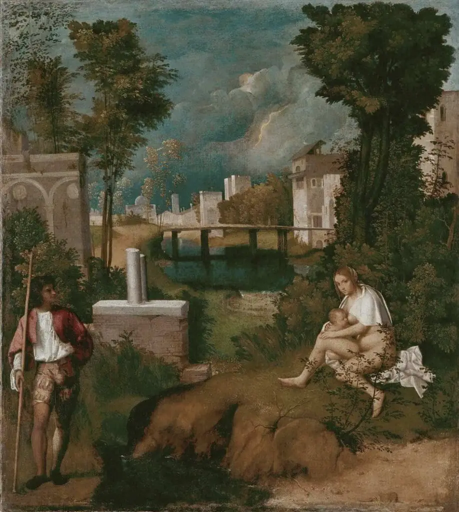 The Tempest (c. 1508) By Giorgione