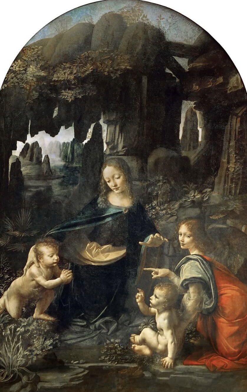 Virgin of the Rocks (1483–1486) By Leonardo da Vinci