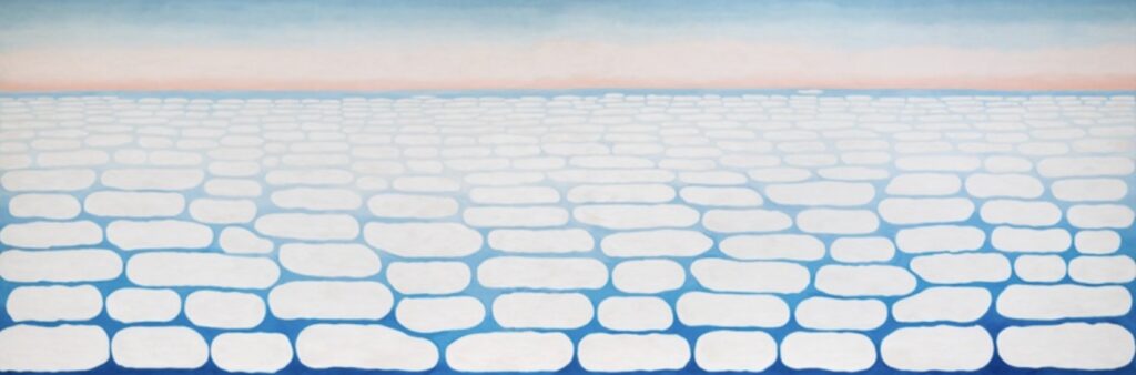 Sky Above Clouds IV (1965) By Georgia O'Keeffe