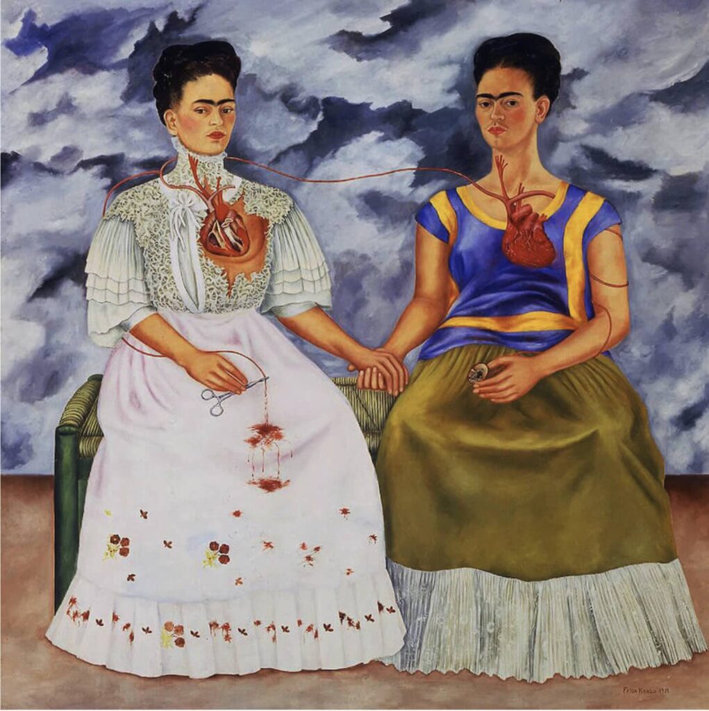 The Two Fridas (1939) By Frida Kahlo