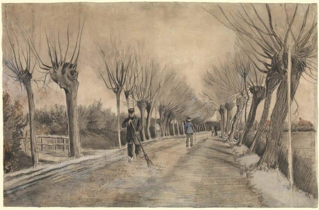 Road in Etten (1881) By Vincent van Gogh