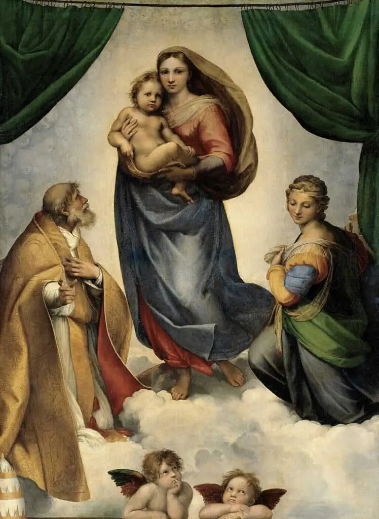 Sistine Madonna (1513–1514) By Raphael
