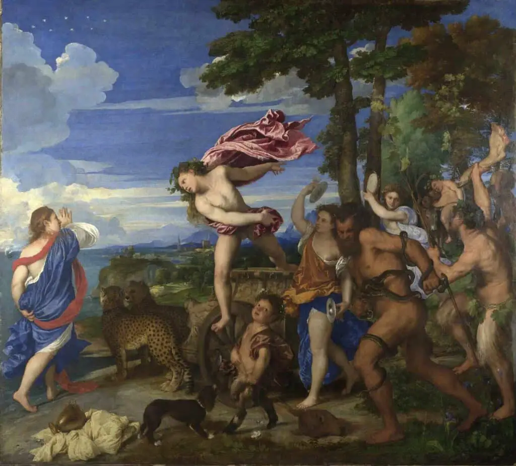 Bacchus and Ariadne (1520-1523) - Titian