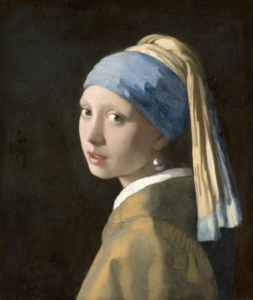 Girl with a Pearl Earring (c. 1665) - Johannes Vermeer