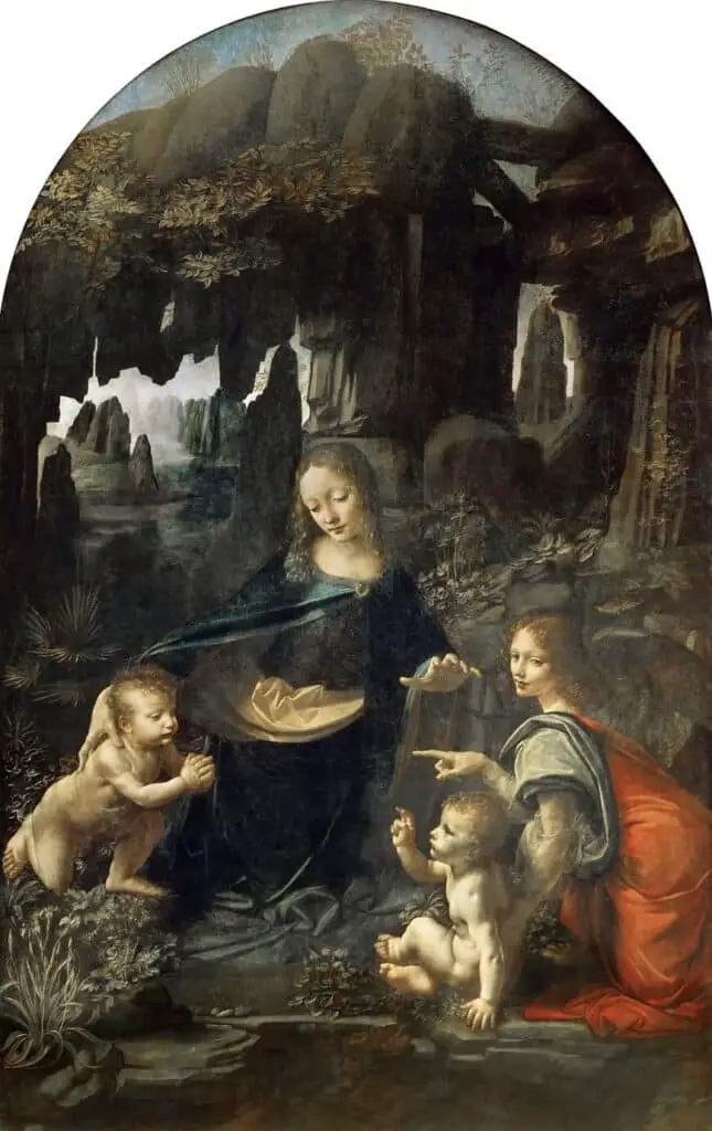 Madonna of the Rocks (c. 1483-1486) - Leonardo da Vinci