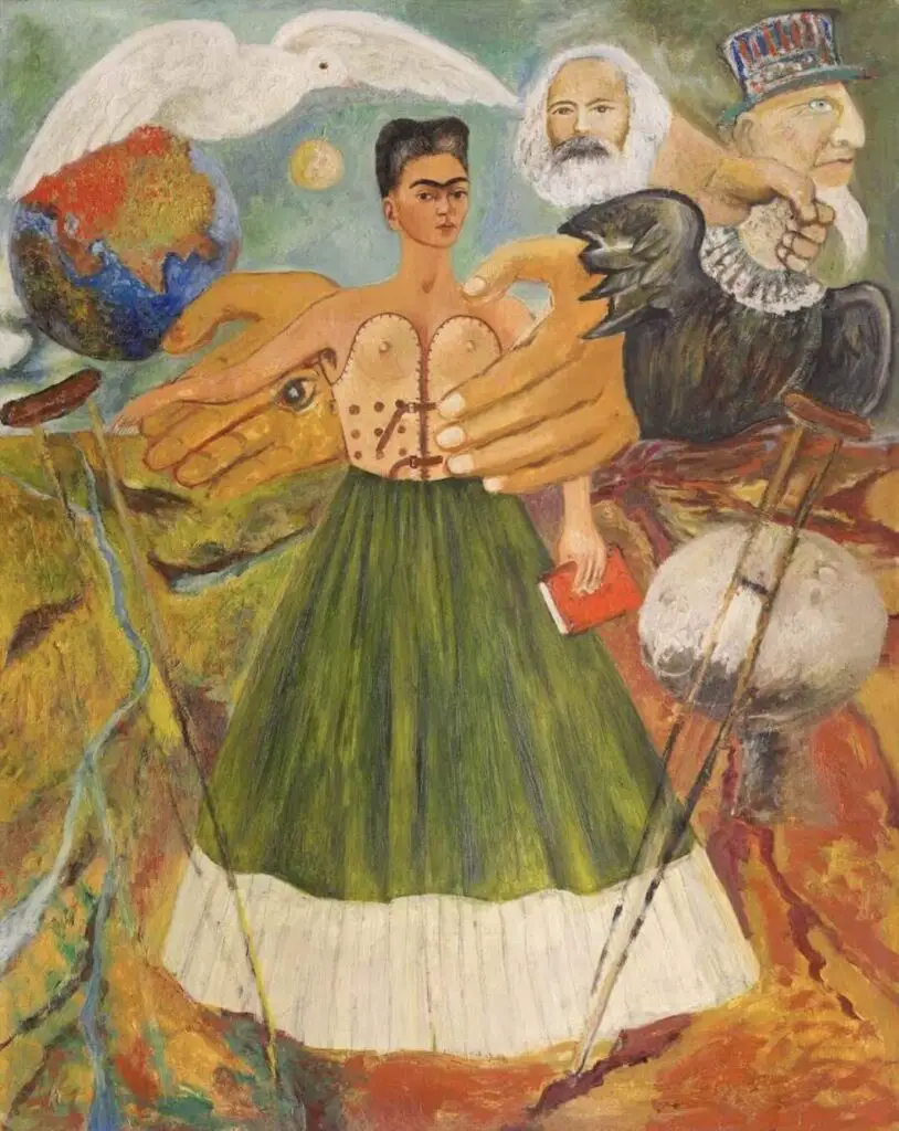 Marxism Will Give Health to the Sick, 1954 By Frida Kahlo