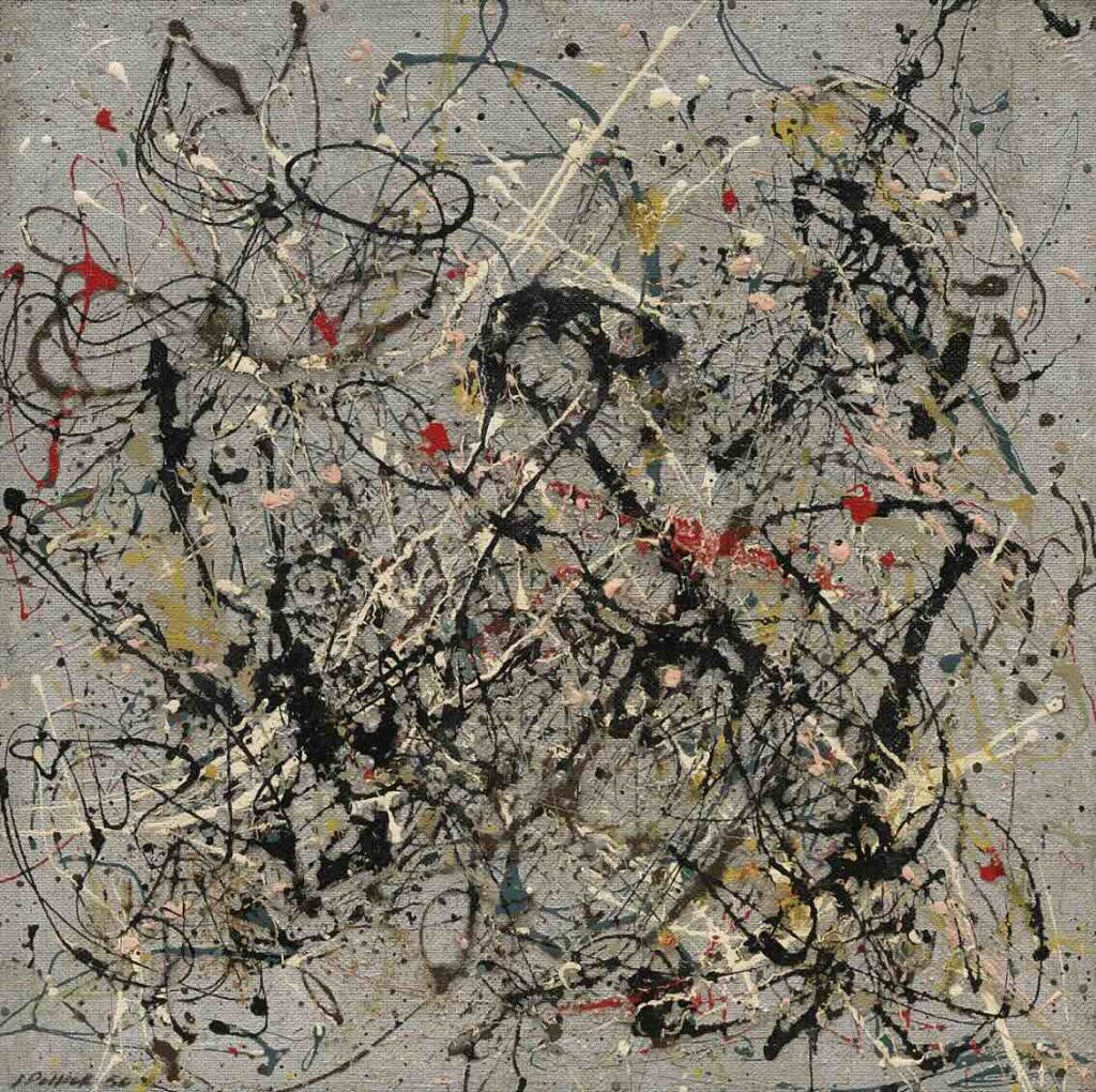 Number 18 By Jackson Pollock