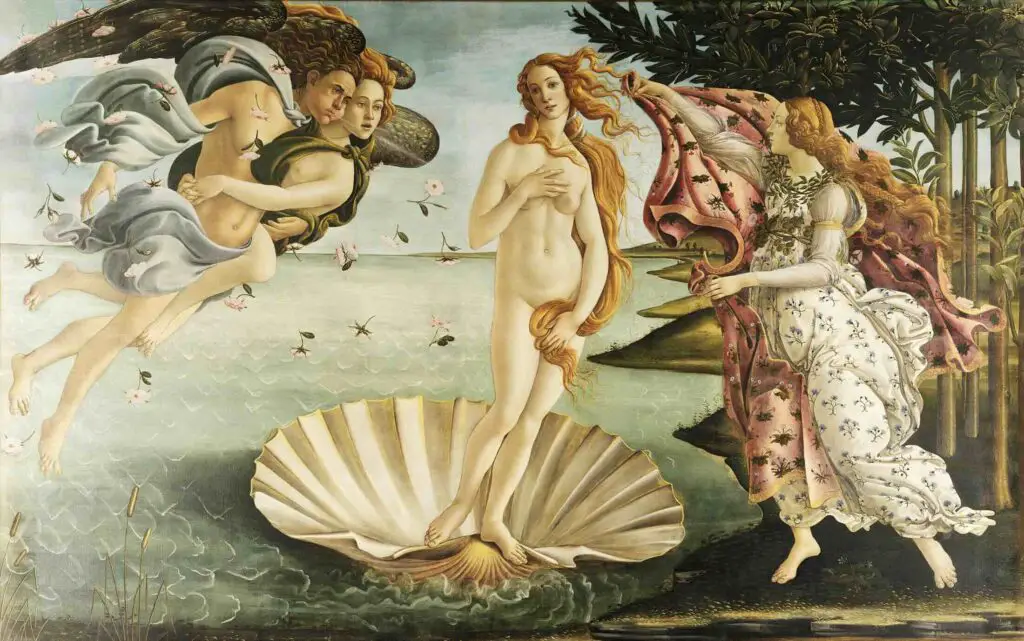 The Birth of Venus (c. 1484-1486) - Sandro Botticelli
