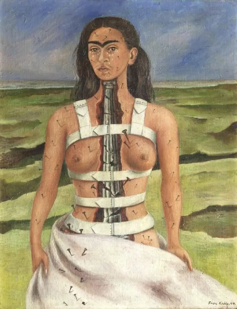 The Broken Column, 1944 By Frida Kahlo
