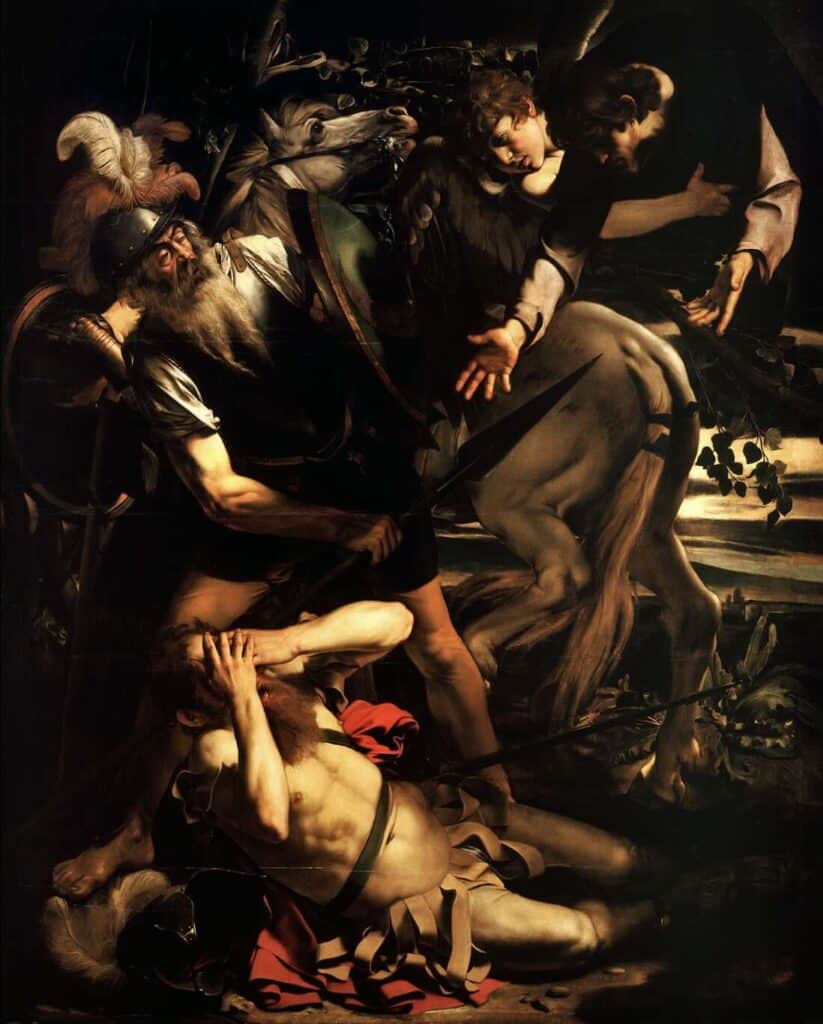 The Conversion of Saint Paul (1600–1601) By Caravaggio