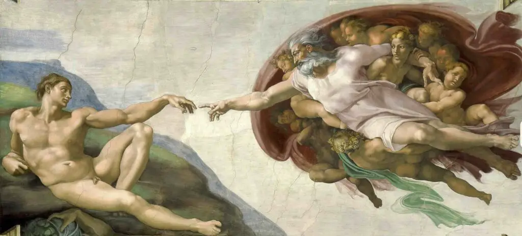 The Creation of Adam (1508-1512) - Michelangelo