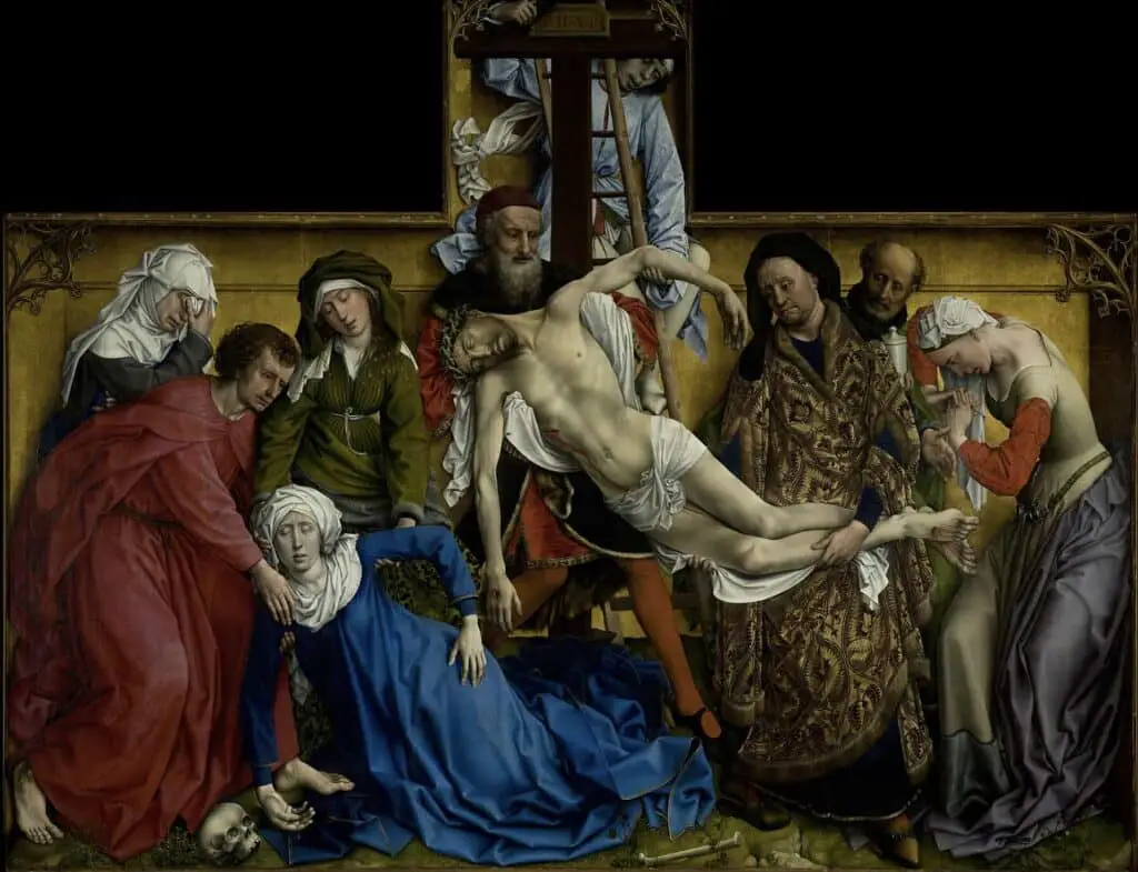 The Descent from the Cross (c. 1435) - Rogier van der Weyden
