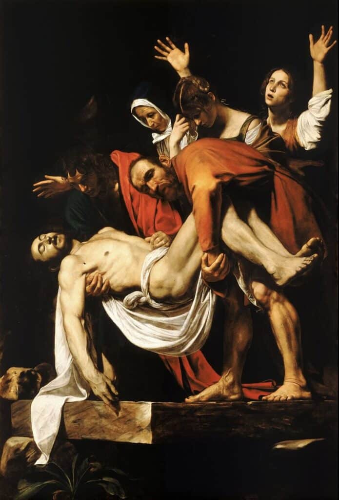 The Entombment of Christ (1603–1604) By Caravaggio
