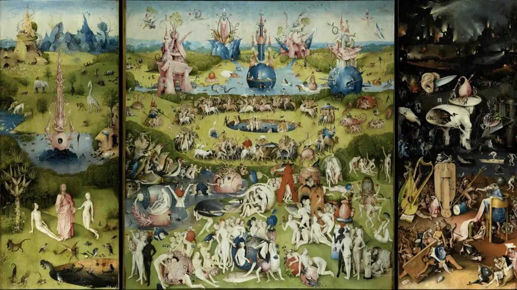 The Garden of Earthly Delights (c. 1495-1505) - Hieronymus Bosch