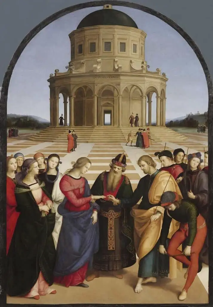 The Marriage of the Virgin (1504) - Raphael