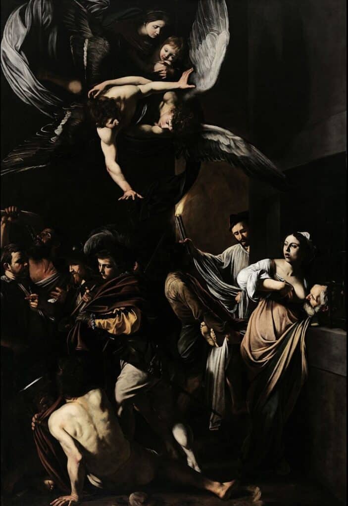 The Seven Works of Mercy (1607) By Caravaggio