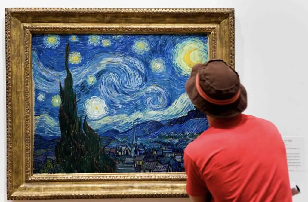 The Starry Night (1889) By Vincent van Gogh