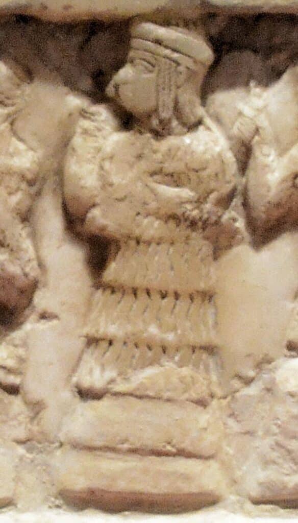 Enheduanna, high priestess of Nanna (c. 2300 BC)