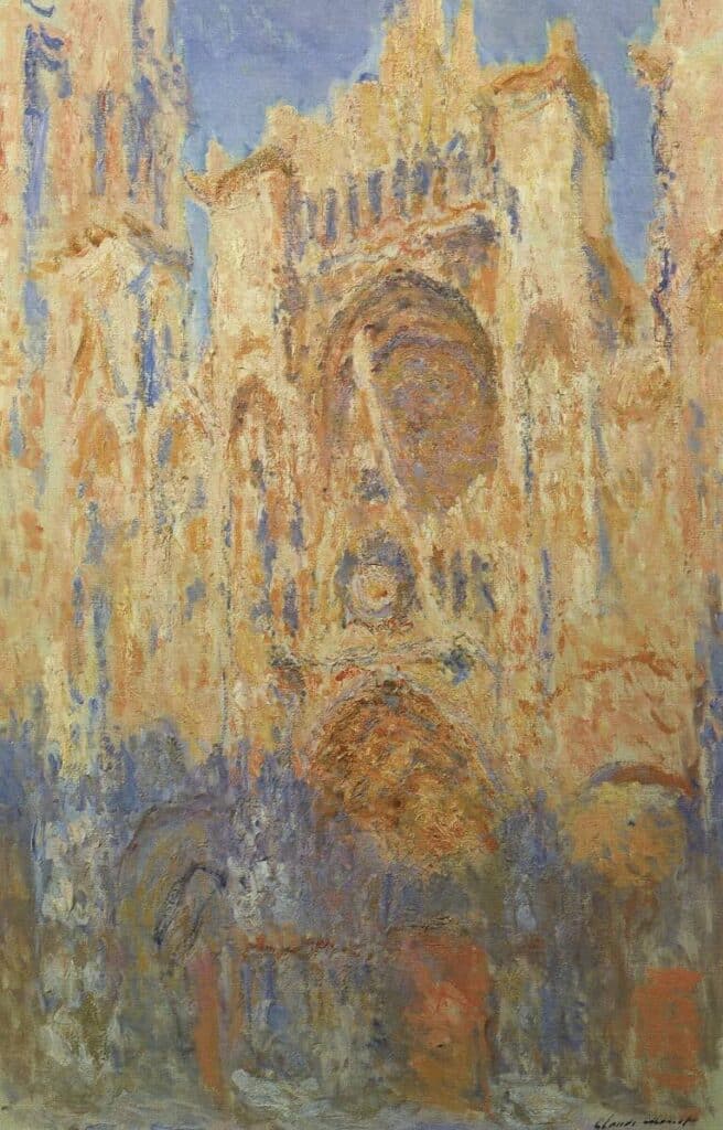 Rouen Cathedral Series (1892–1894) By Claude Monet