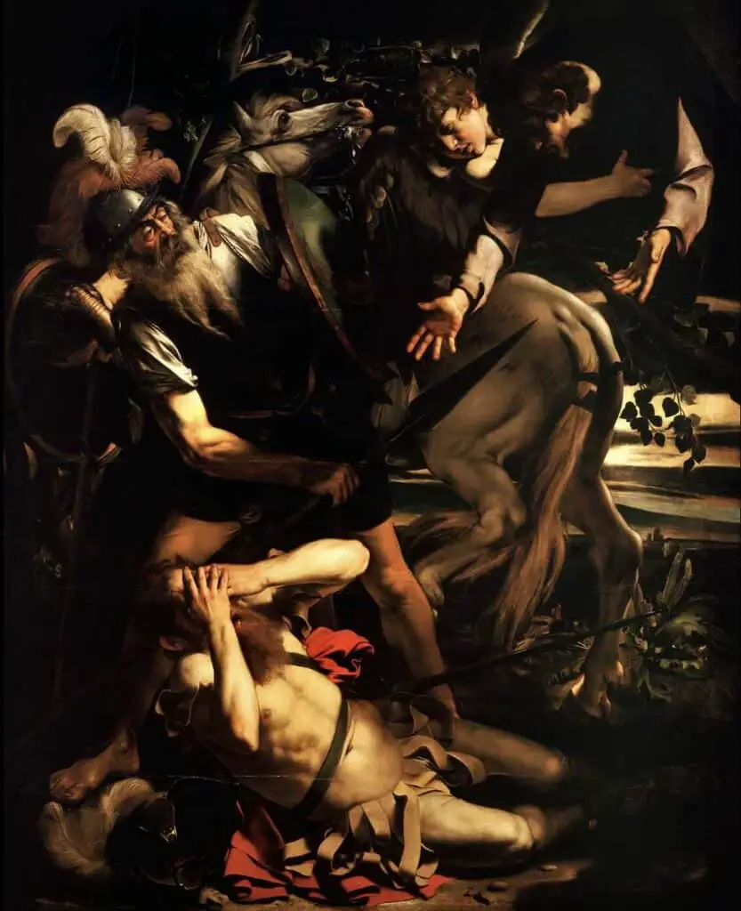 The Conversion of Saint Paul (1601) By Caravaggio