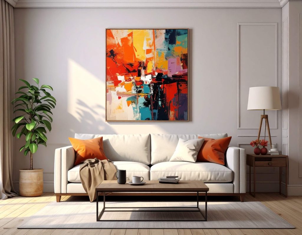 Ai generated modern art