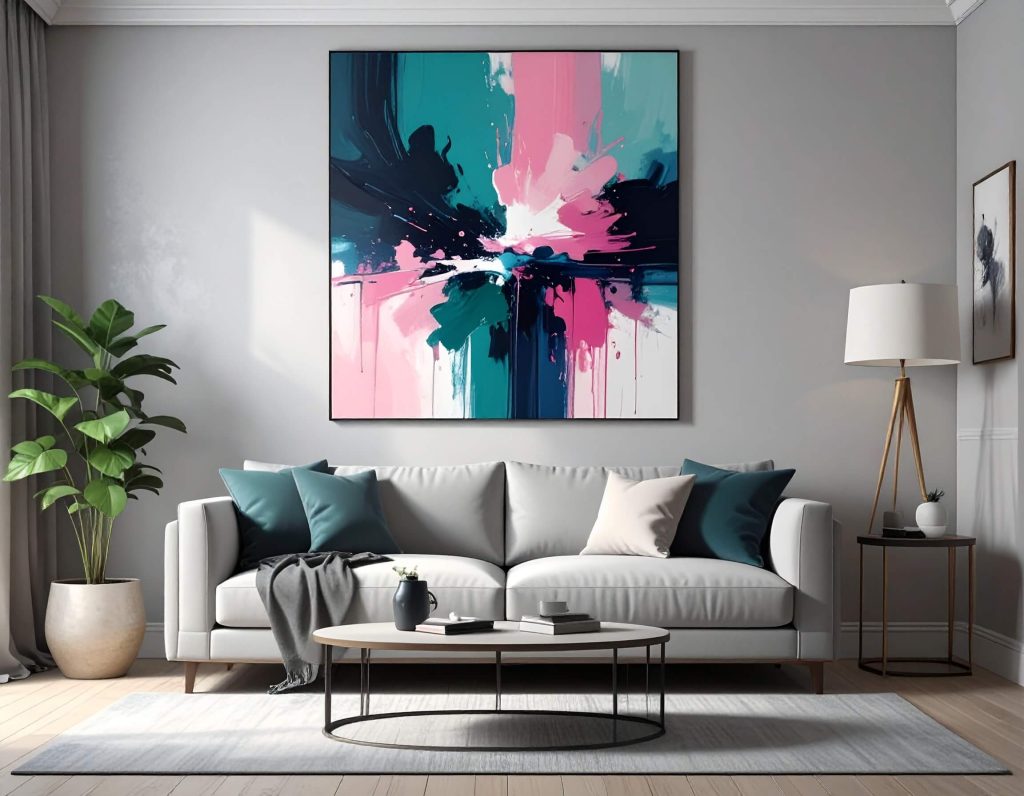 Ai generated modern art