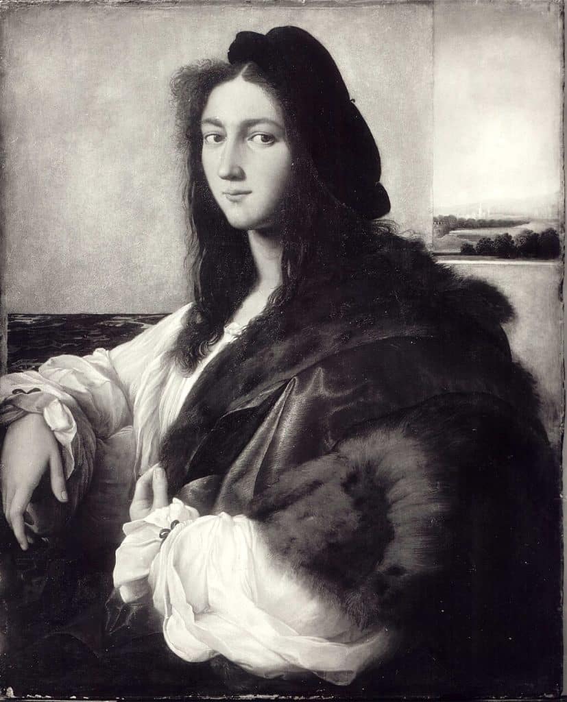 Black and White Portrarit of a young man