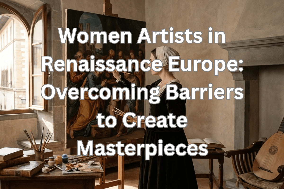 Women Artists in Renaissance Europe: Overcoming Barriers to Create Masterpieces