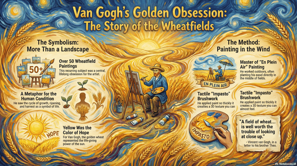 Wheatfields by Van Gogh